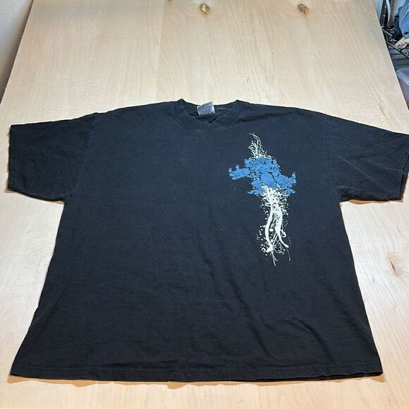 Port Co Men's Graphic T Shirt Werewolf Privateer Press 2009 Black Size XL - Picture 1 of 6